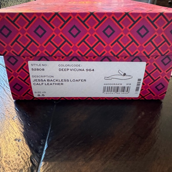 Tory Burch Jessa Backless Loafer Size 8.5 - Picture 4 of 5